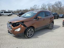 Vehiculos salvage en venta de Copart Ellwood City, PA: 2019 Ford Ecosport Titanium