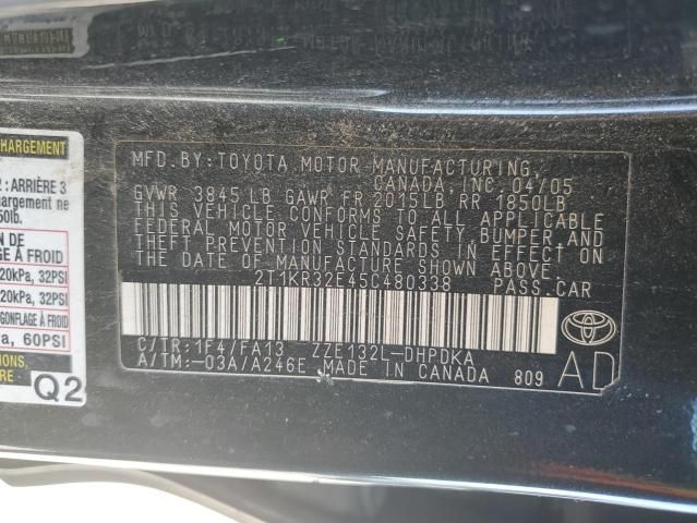 2005 Toyota Corolla Matrix XR