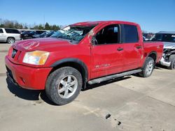 Nissan Titan S salvage cars for sale: 2012 Nissan Titan S