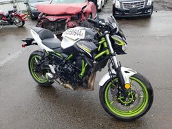 Kawasaki salvage cars for sale: 2021 Kawasaki ER650 K