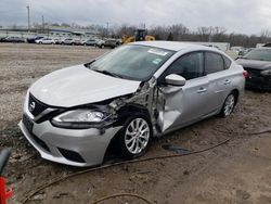 Nissan salvage cars for sale: 2018 Nissan Sentra S