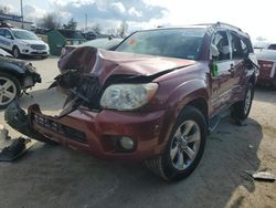 Toyota salvage cars for sale: 2007 Toyota 4runner Limited