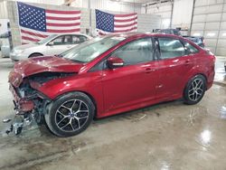 Ford salvage cars for sale: 2015 Ford Focus SE