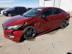 Nissan Sentra SR Vehiculos salvage en venta: 2021 Nissan Sentra SR