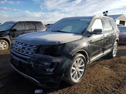 Salvage cars for sale from Copart Brighton, CO: 2016 Ford Explorer Limited