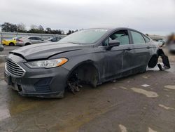 Ford Fusion S salvage cars for sale: 2019 Ford Fusion S