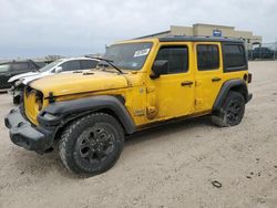 2019 Jeep Wrangler Unlimited Sport en venta en Wilmer, TX
