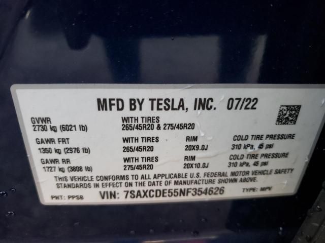 2022 Tesla Model X