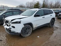 Salvage cars for sale from Copart Davison, MI: 2016 Jeep Cherokee Sport