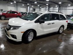 Honda Odyssey lx Vehiculos salvage en venta: 2018 Honda Odyssey LX