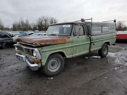 Ford F250 salvage cars for sale: 1970 Ford F250