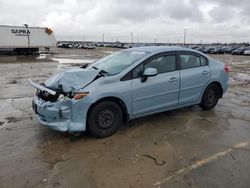 Honda salvage cars for sale: 2012 Honda Civic LX