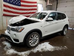 Salvage cars for sale from Copart Lyman, ME: 2017 BMW X3 XDRIVE28I