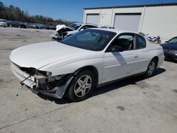 Chevrolet Montecarlo salvage cars for sale: 2003 Chevrolet Monte Carlo LS