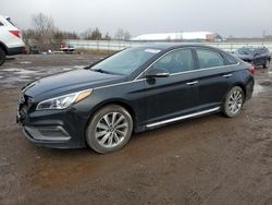 Salvage cars for sale from Copart Columbia Station, OH: 2017 Hyundai Sonata Sport