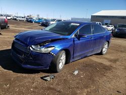 2015 Ford Fusion SE en venta en Brighton, CO