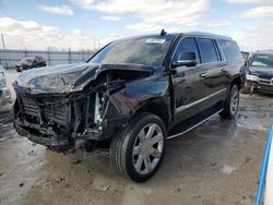 Cadillac salvage cars for sale: 2019 Cadillac Escalade ESV Premium Luxury