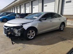 Chevrolet salvage cars for sale: 2020 Chevrolet Malibu LS