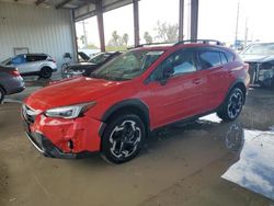 Salvage cars for sale from Copart Riverview, FL: 2022 Subaru Crosstrek Limited