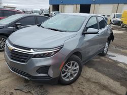 Salvage cars for sale from Copart Woodhaven, MI: 2024 Chevrolet Equinox LT