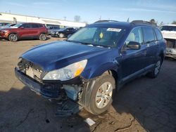 Subaru salvage cars for sale: 2010 Subaru Outback 2.5I