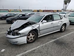 Chevrolet Impala salvage cars for sale: 2001 Chevrolet Impala LS