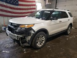 Ford Explorer salvage cars for sale: 2015 Ford Explorer XLT