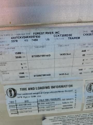 2019 Wildwood 2019 Foresriver Grey Wolf