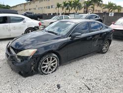 Lexus is salvage cars for sale: 2012 Lexus IS 250