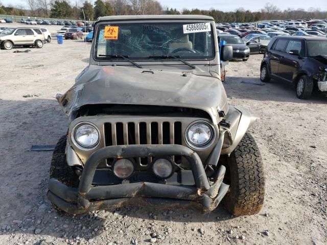 2003 Jeep Wrangler / TJ Sahara