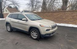 Salvage cars for sale from Copart Davison, MI: 2015 Jeep Cherokee Latitude