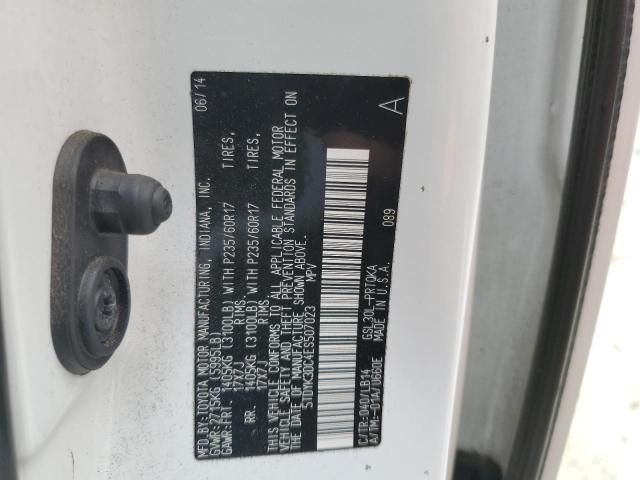 2014 Toyota Sienna XLE