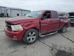 Dodge salvage cars for sale: 2012 Dodge RAM 1500 ST
