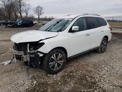 Salvage cars for sale from Copart Cicero, IN: 2017 Nissan Pathfinder S