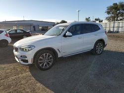 BMW x3 xdrive30i salvage cars for sale: 2018 BMW X3 XDRIVE30I