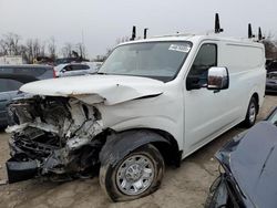 Nissan nv salvage cars for sale: 2020 Nissan NV 2500 SV