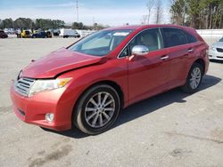 Salvage cars for sale from Copart Dunn, NC: 2011 Toyota Venza