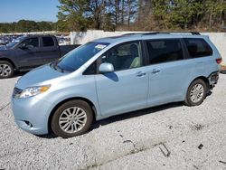 Toyota Sienna xle salvage cars for sale: 2015 Toyota Sienna XLE