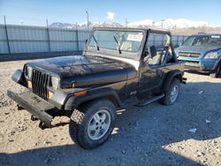 Jeep Wrangler salvage cars for sale: 1990 Jeep Wrangler / YJ