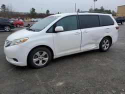 Toyota salvage cars for sale: 2015 Toyota Sienna LE