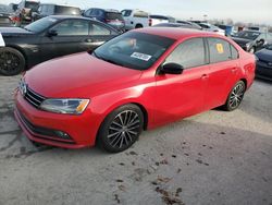 Volkswagen Jetta salvage cars for sale: 2016 Volkswagen Jetta Sport