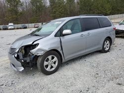 Toyota Sienna le salvage cars for sale: 2015 Toyota Sienna LE