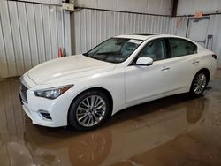 Infiniti q50 salvage cars for sale: 2021 Infiniti Q50 Luxe