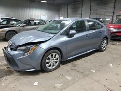 Toyota Corolla salvage cars for sale: 2021 Toyota Corolla LE