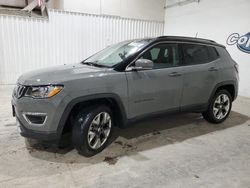 Jeep salvage cars for sale: 2021 Jeep Compass Limited