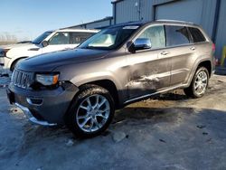 Jeep Grand Cherokee salvage cars for sale: 2015 Jeep Grand Cherokee Summit