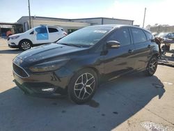 Ford Focus sel salvage cars for sale: 2017 Ford Focus SEL