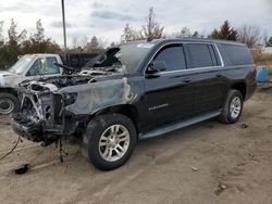 Chevrolet Suburban salvage cars for sale: 2015 Chevrolet Suburban K1500 LT