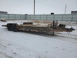 Salvage cars for sale from Copart Bismarck, ND: 2017 Pjtm Trailer