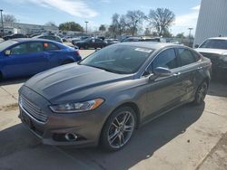 Salvage cars for sale from Copart Sacramento, CA: 2013 Ford Fusion Titanium